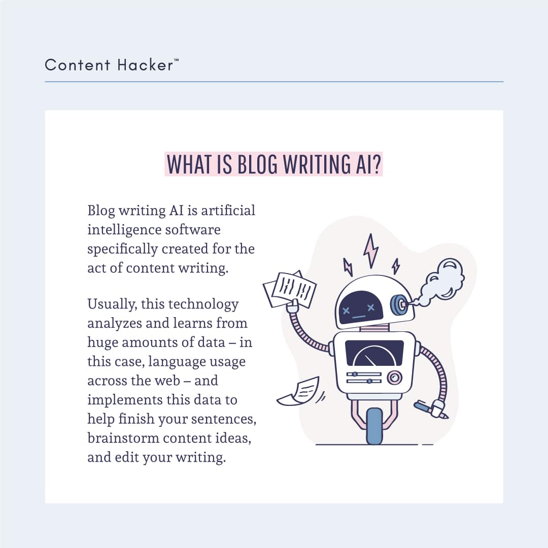 blog writing ai