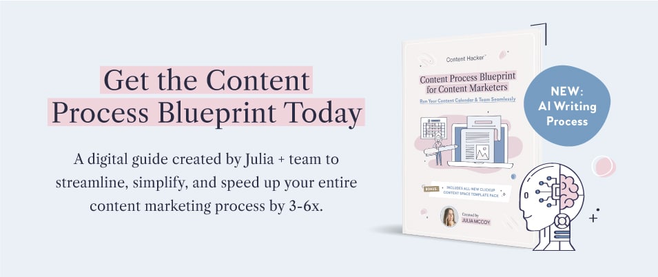 content process blueprint