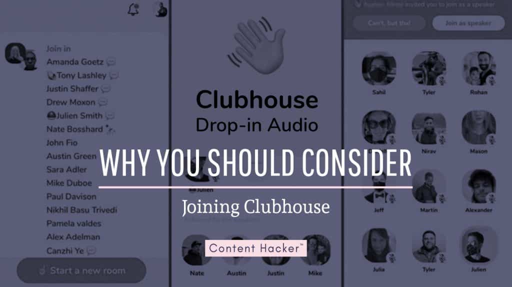 why you should consider joining clubhouse - header