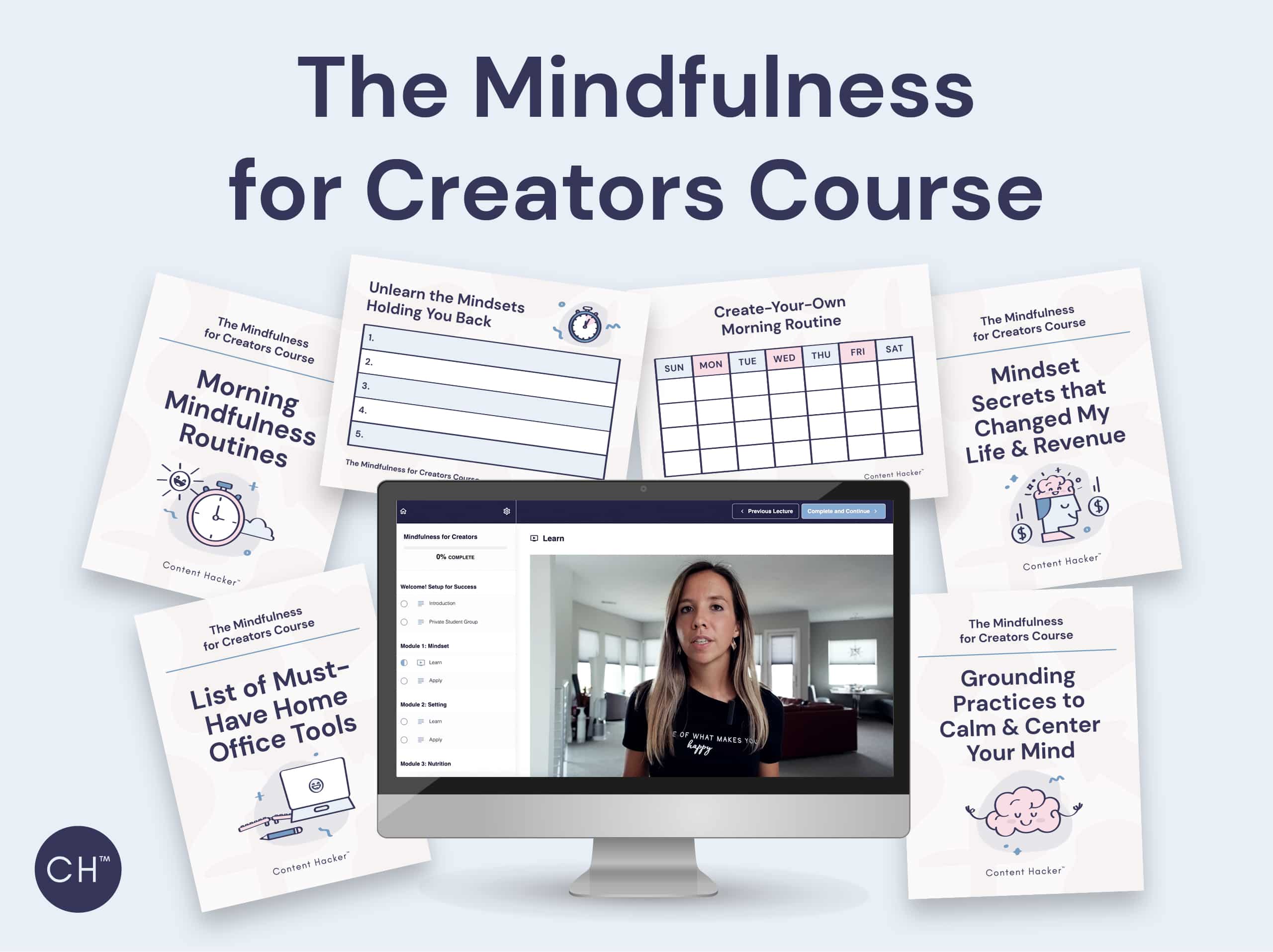 content hacker mindfulness course