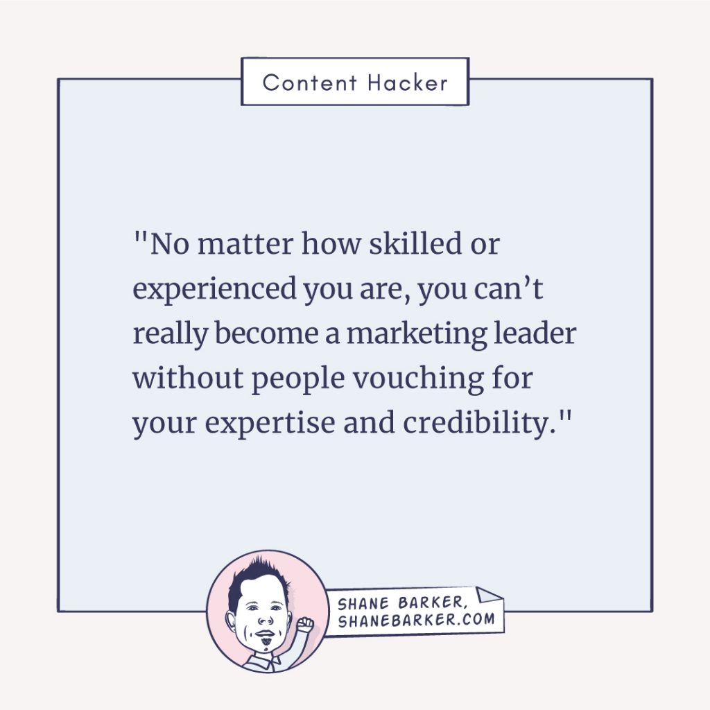 content hacker shane barker quote