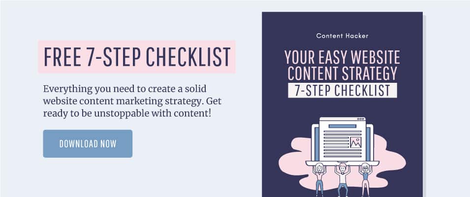 Content strategy and promotion checklist