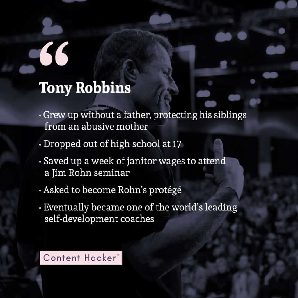 get started today - tony robbins