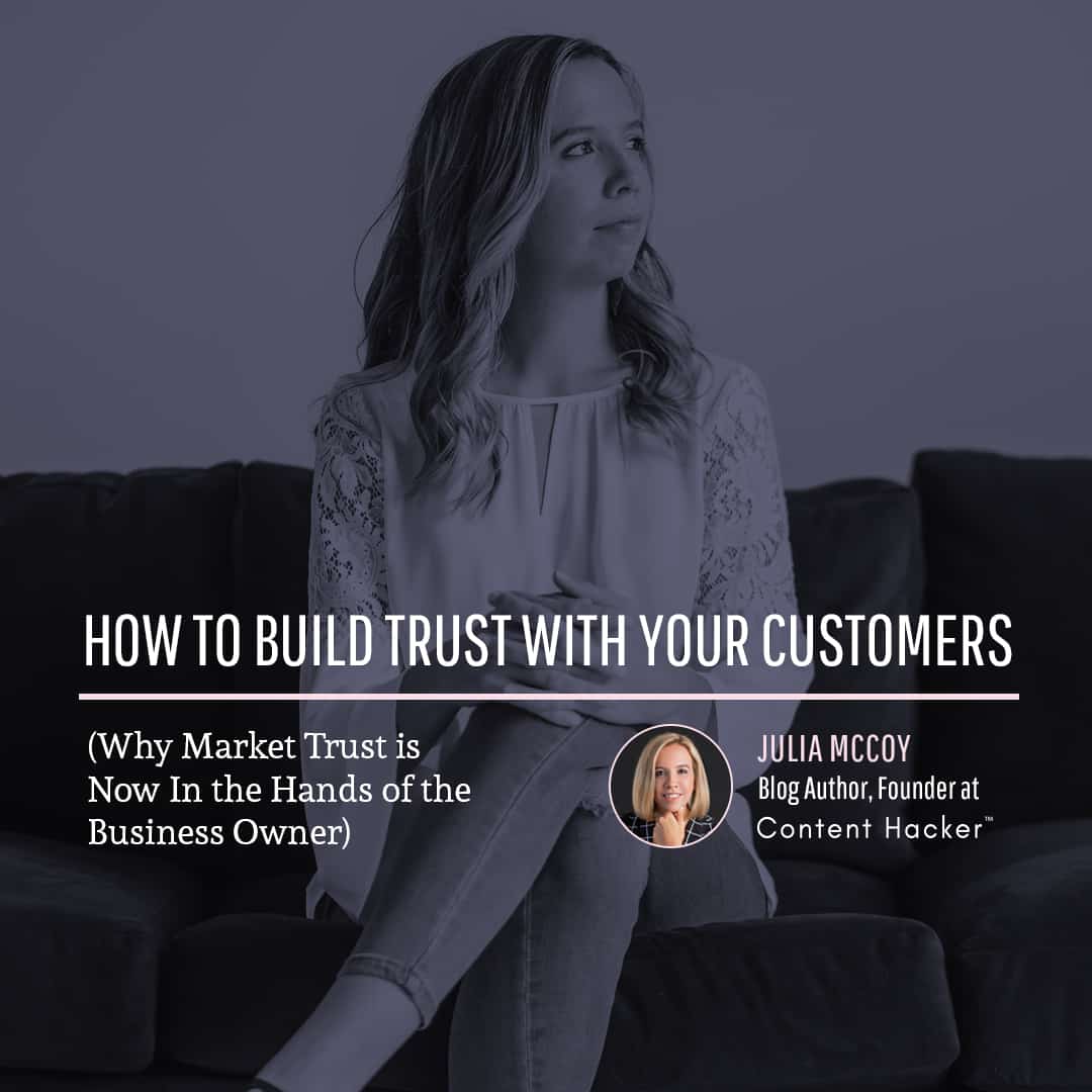 how to build trust with customers