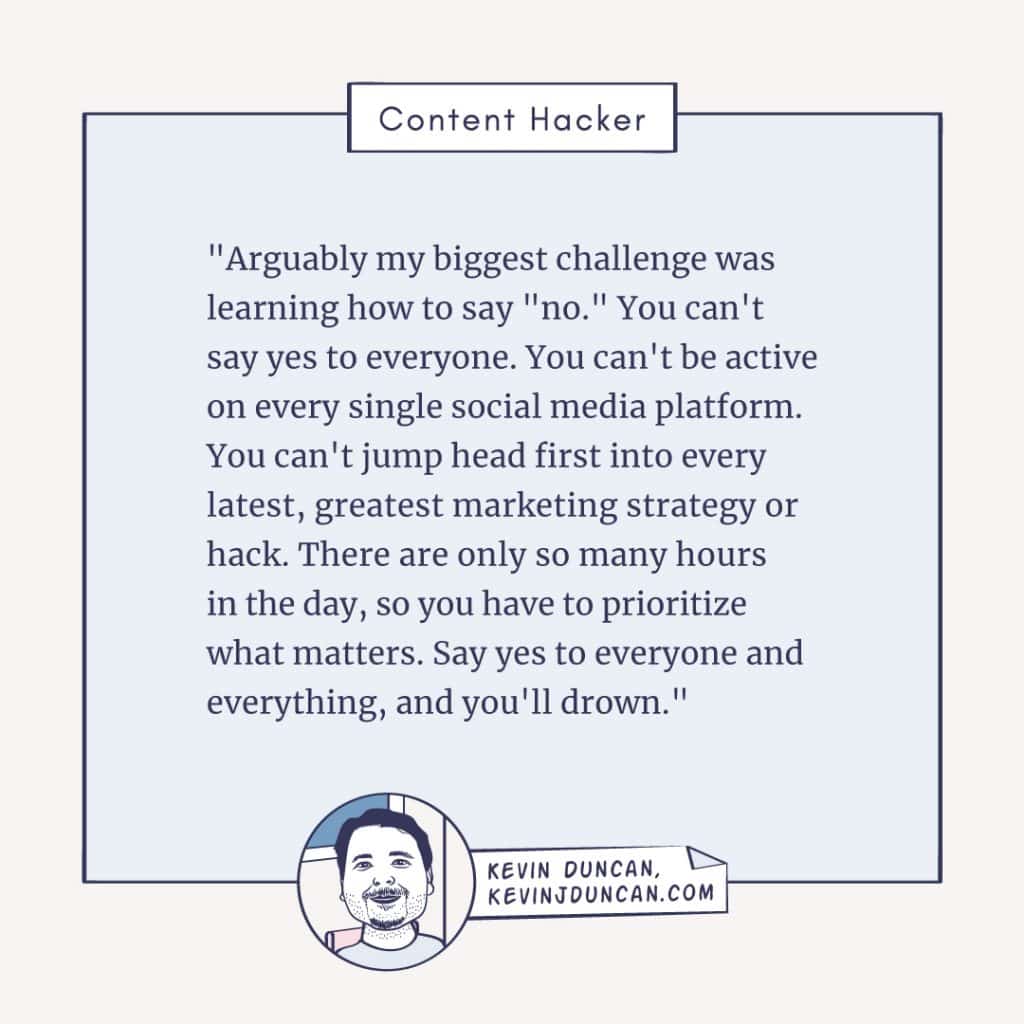 kevin duncan content hacker spotlight quote 2