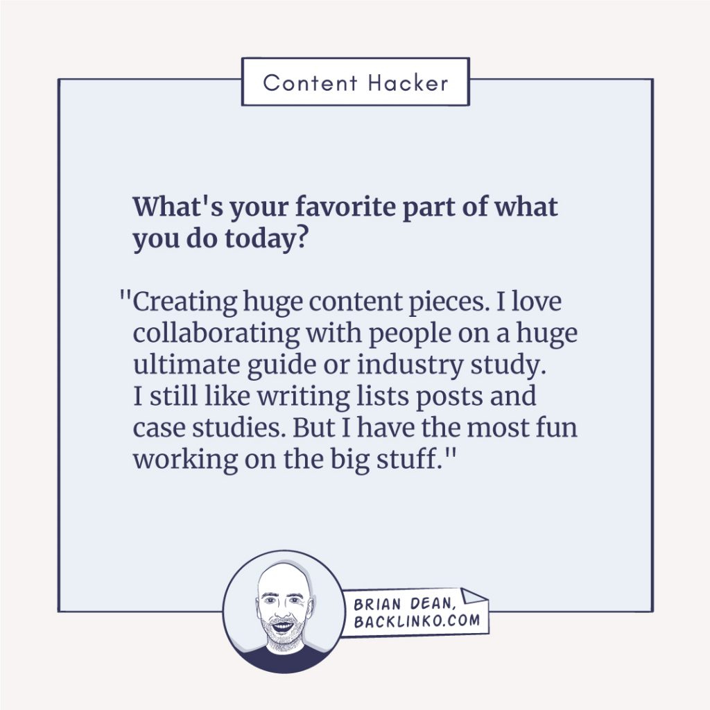 brian dean content hacker quote