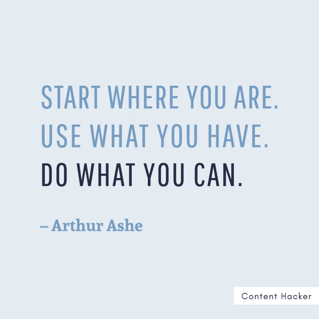 hustle quote arthur ashe