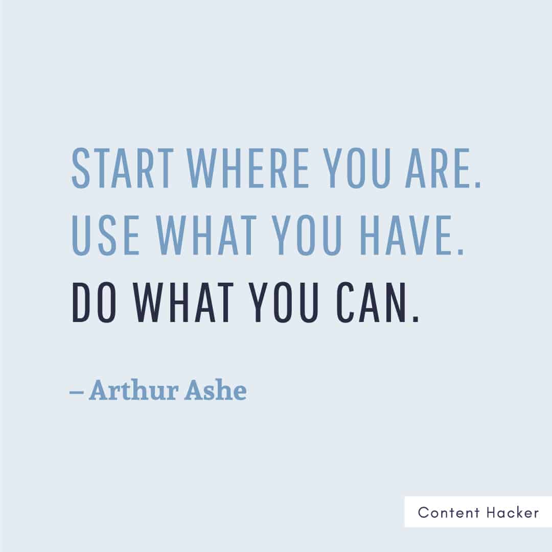 Arthur Ashe quote