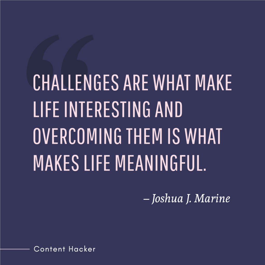 hustle quote joshua j marine