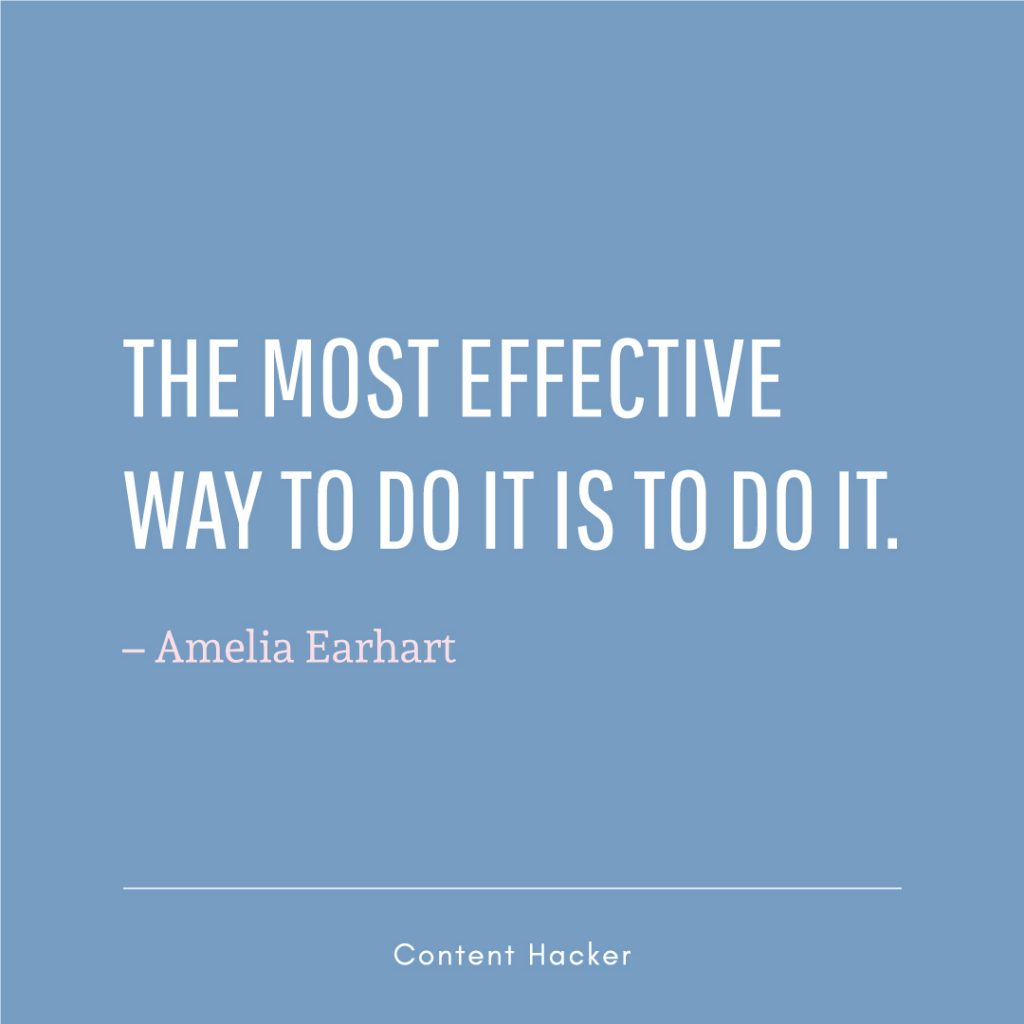 Hustle quotes Amelia Earhart