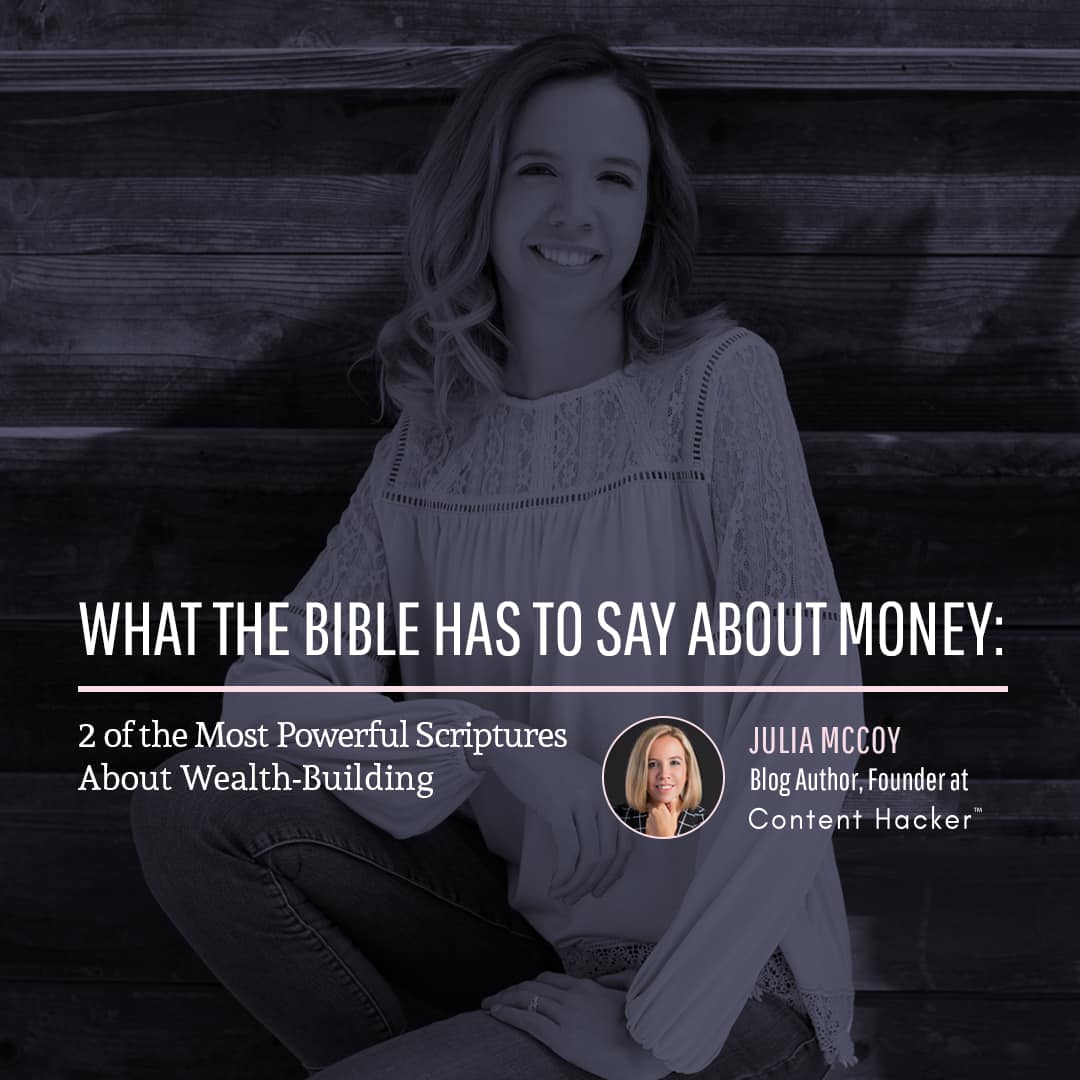 what the bible has to say about money