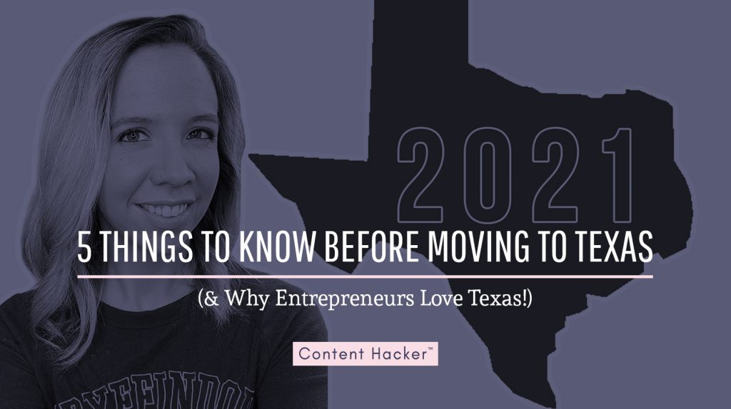 what to know before moving to Texas