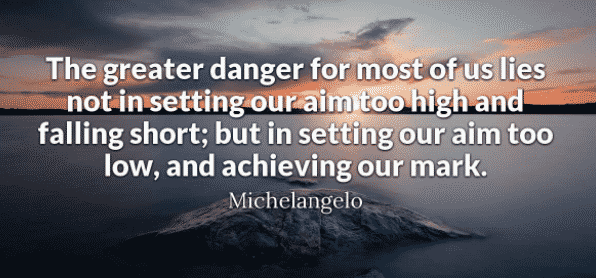 Michelangelo quote